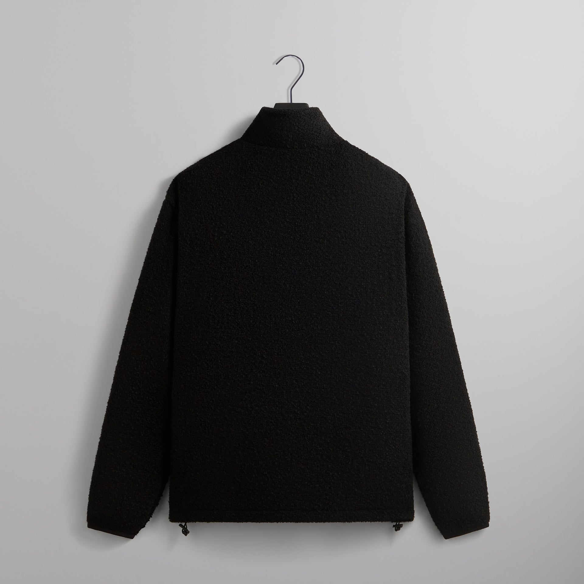 Kith Tweed Eric Quarter Zip Pullover - Black