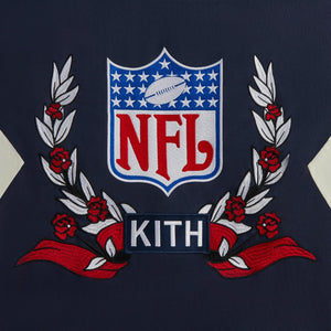 Kith & '47 for the NFL: Giants Quarter Zip Anorak With Hood - Nocturnal PH