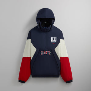 Kith & '47 for the NFL: Giants Quarter Zip Anorak With Hood - Nocturnal