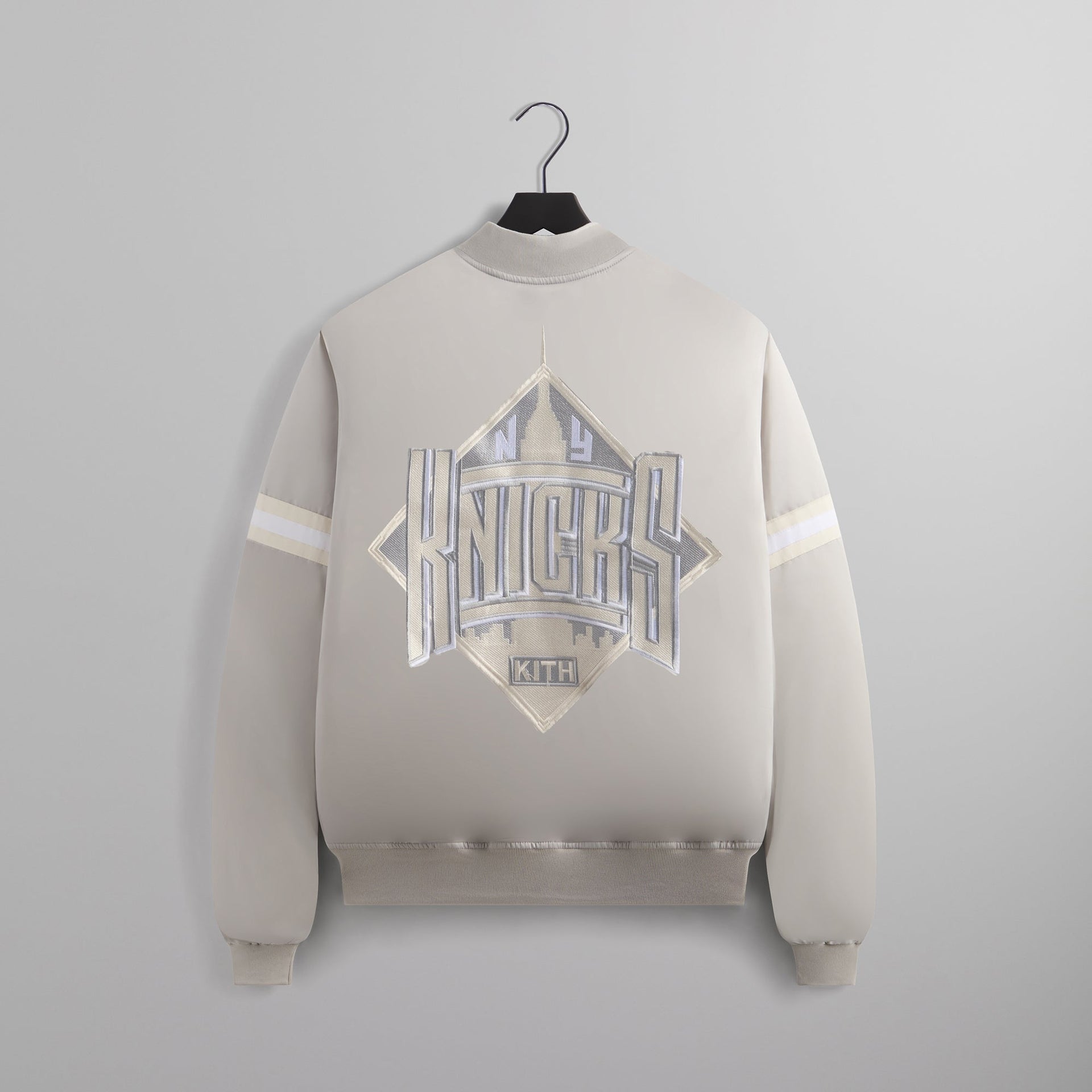 Kith for the New York Knicks Empire Satin Bomber Jacket - Wake