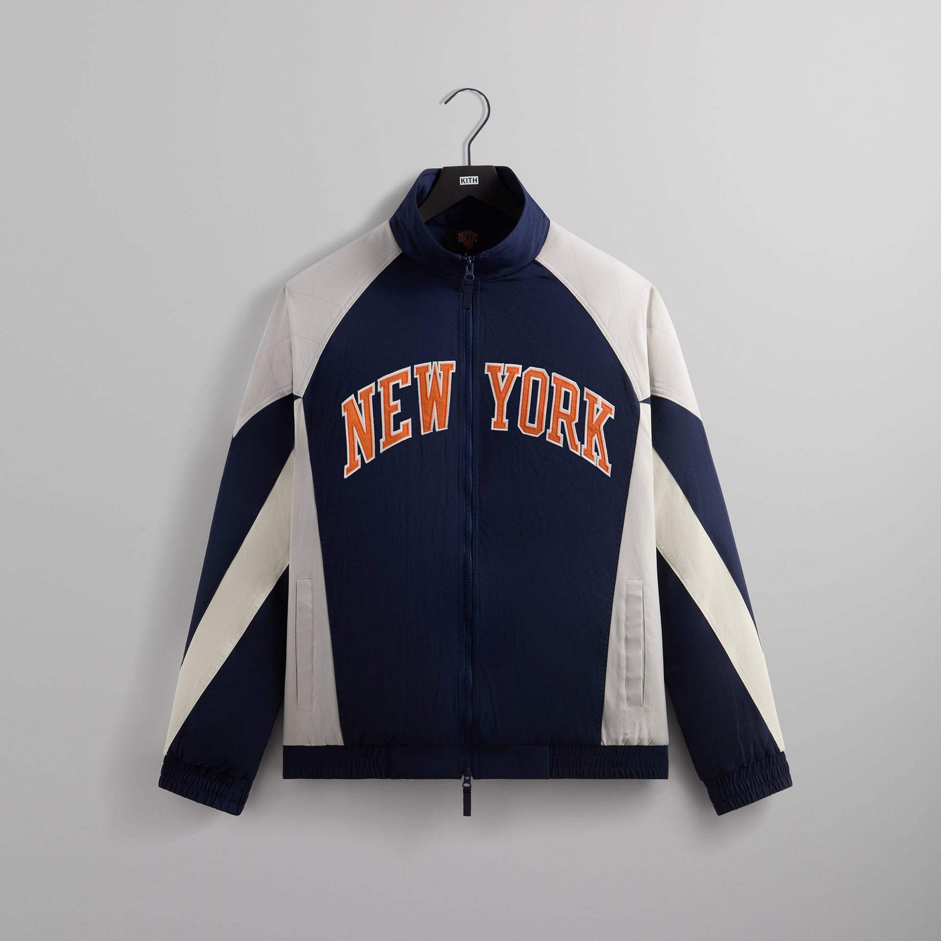 Kith for the New York Knicks Nylon Padded Jacket - Nocturnal