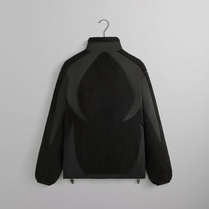 Batman | Kith Quarter Zip Sherpa Jacket - Black PH