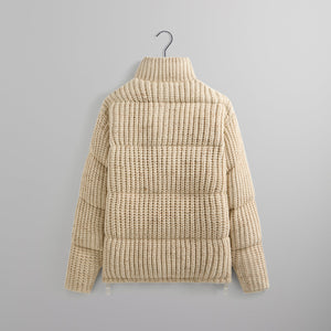 Kith Killington Knit Puffer Jacket - Muslin