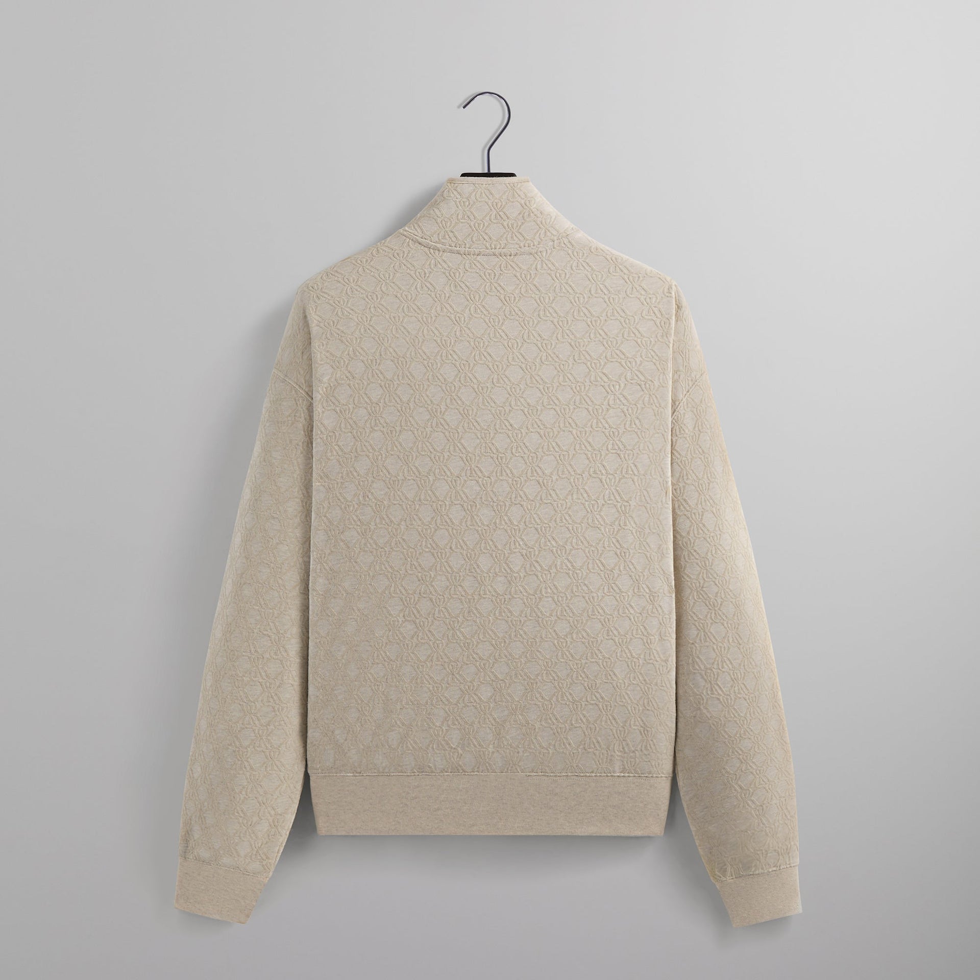 Kith Bonded Fleece Wyona Full Zip - Sandy Heather