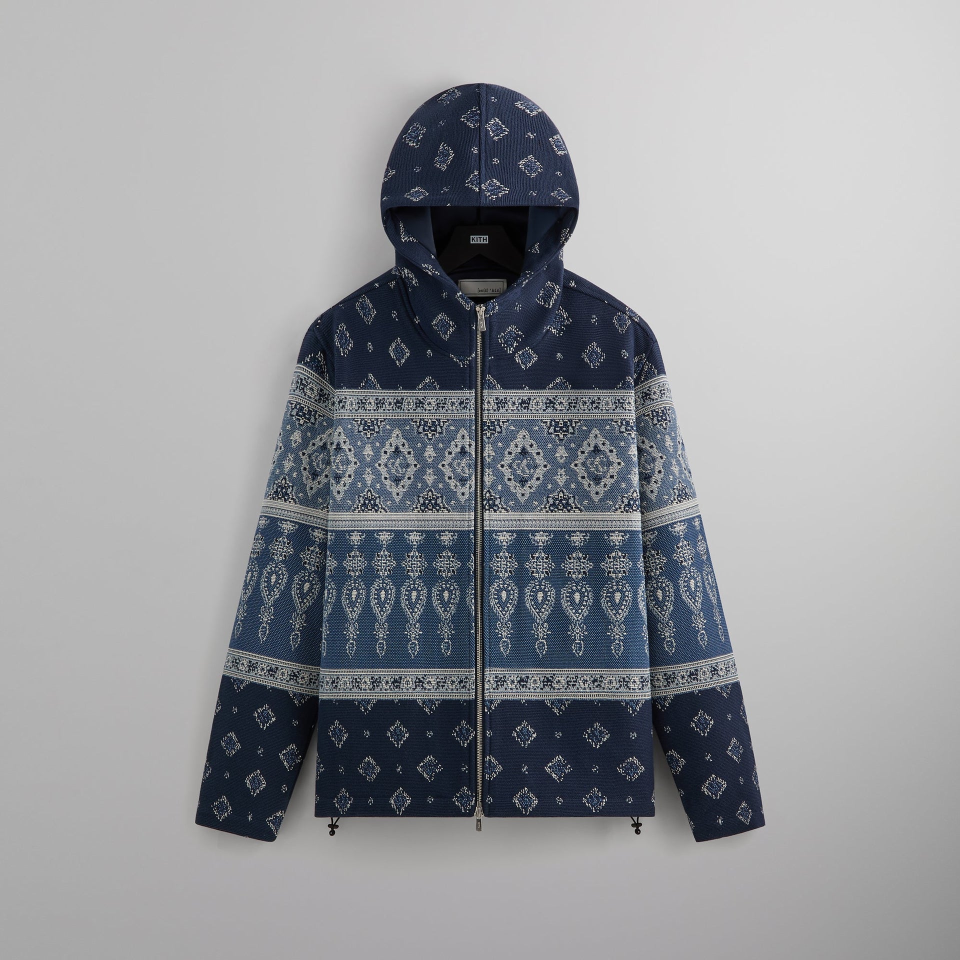 &Kin Branden Tapestry Full Zip Hoodie - Nocturnal