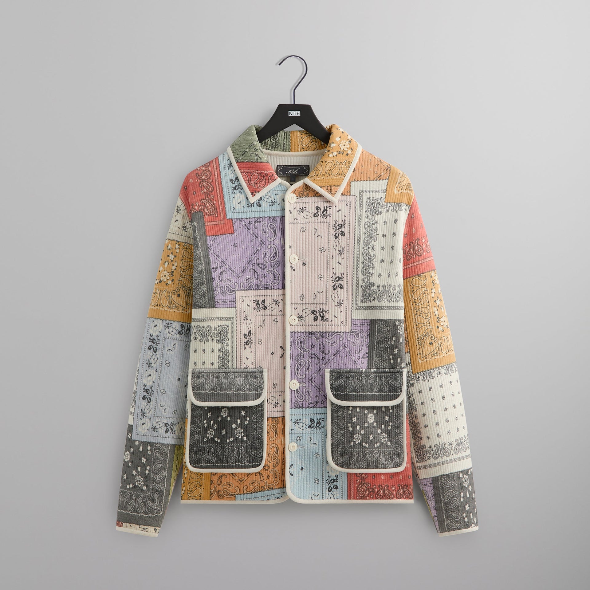 Kith Hayward Quilted Coaches Jacket - Multi