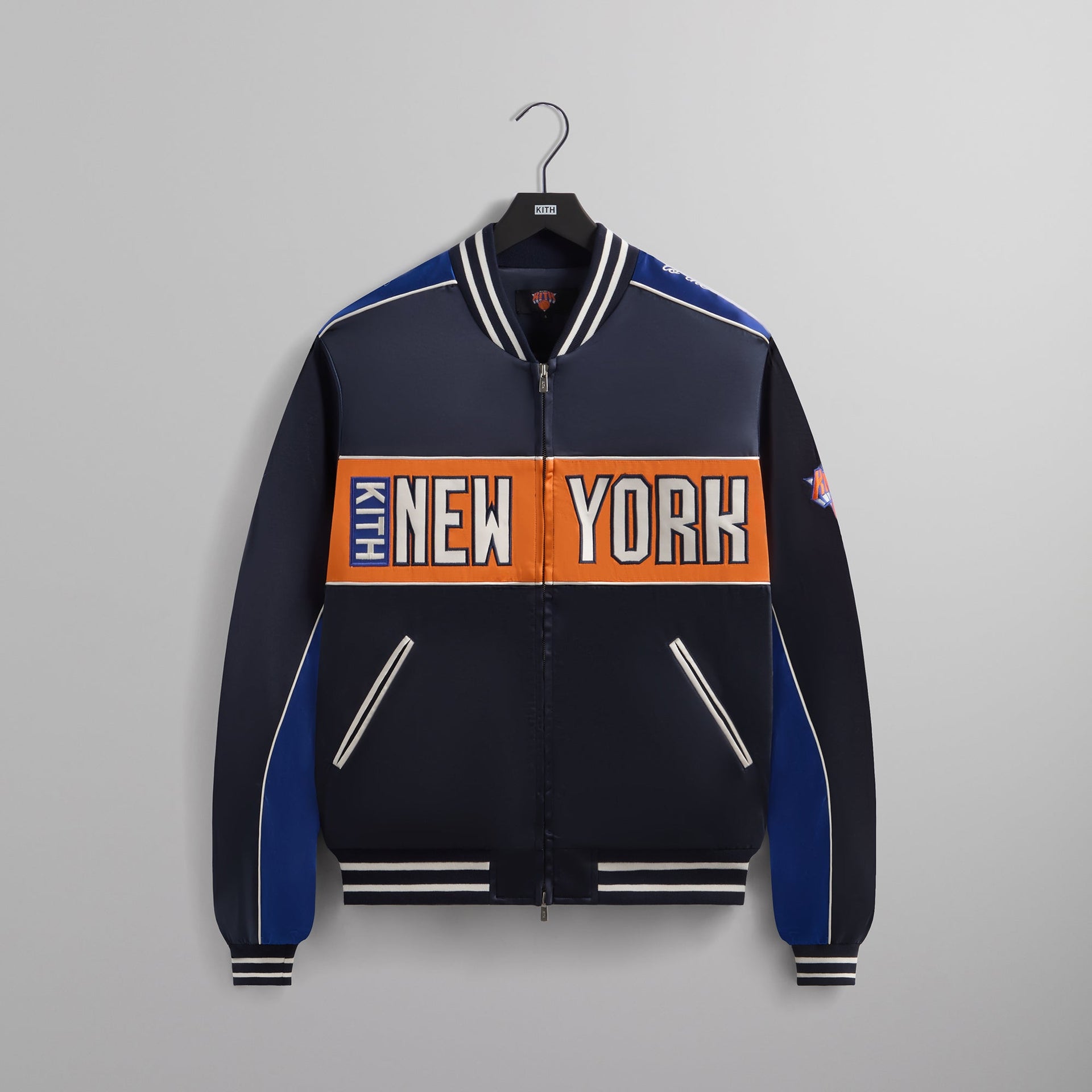 Kith for the New York Knicks Souvenir Jacket - Nocturnal