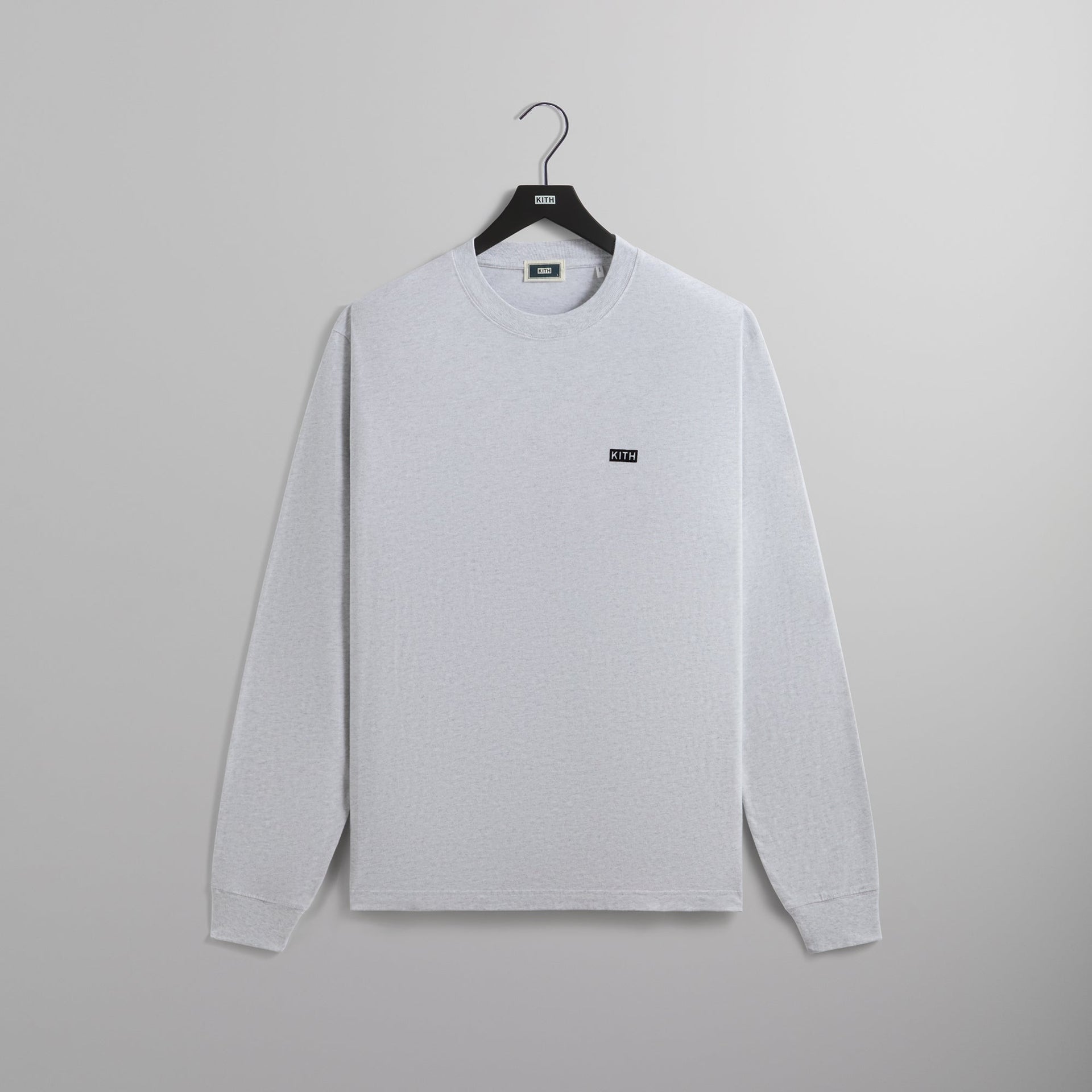 Kith Long Sleeve LAX Tee - Light Heather Grey