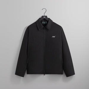 Kith Wrinkle Nylon Jonas Coaches Jacket - Black