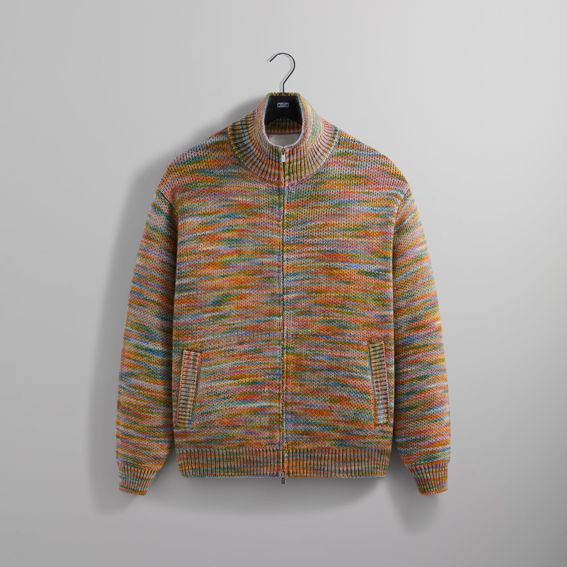 Kith Space Dye Wyona Full Zip Sweater - Multi