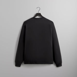 Kith Long Sleeve Leonard Pocket Tee - Black