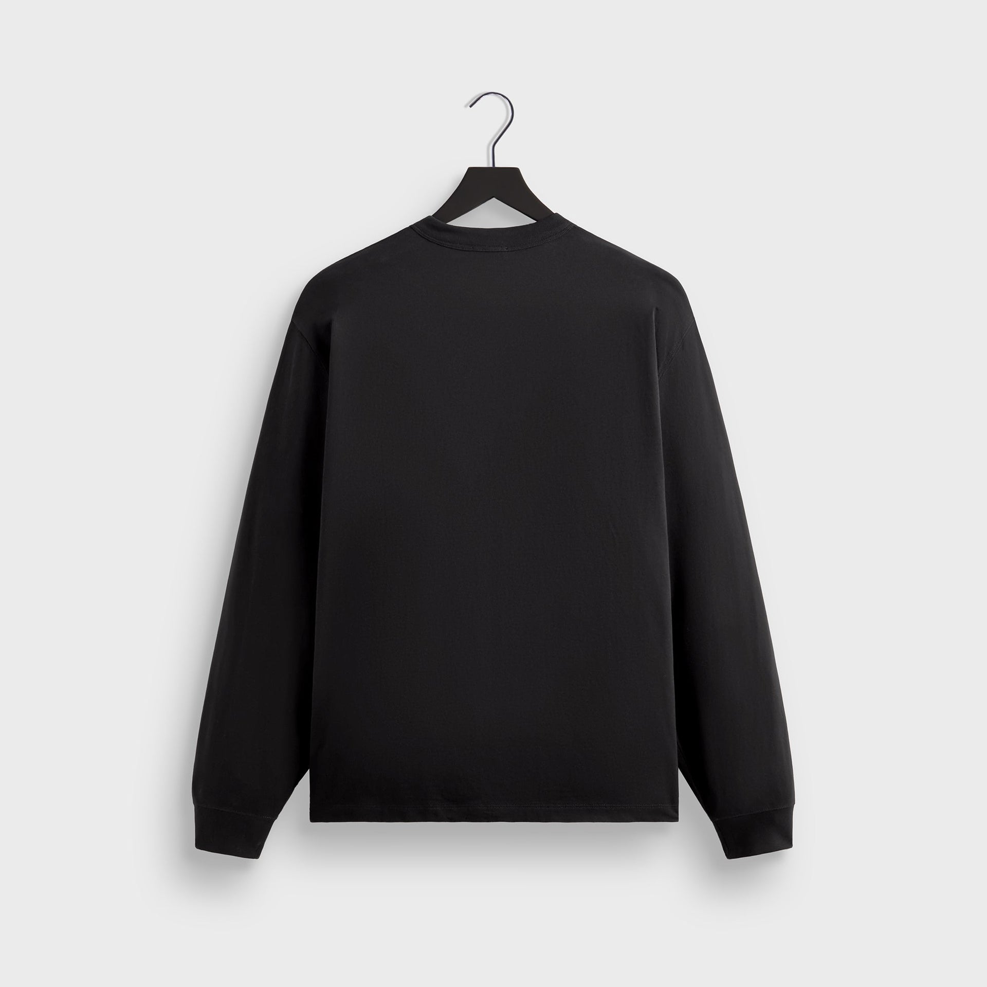 Kith Long Sleeve Leonard Pocket Tee in Black