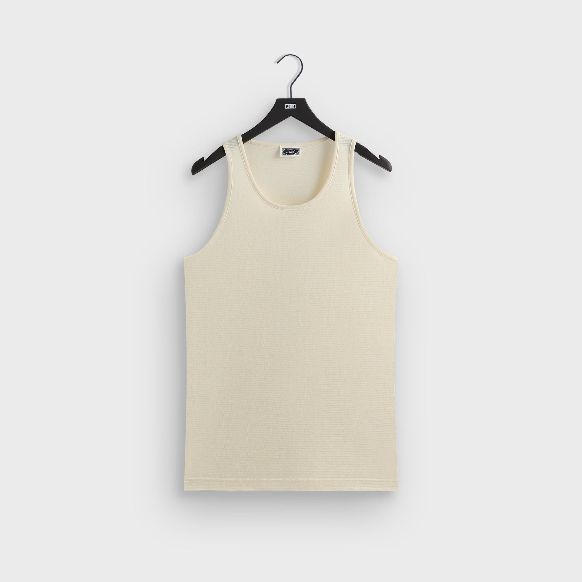 Kith Pointelle Mesh Spencer Tank - Sandrift