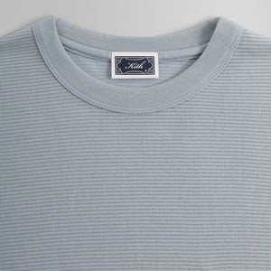 Kith Pointelle Mesh Leonard Pocket Tee - Light Indigo