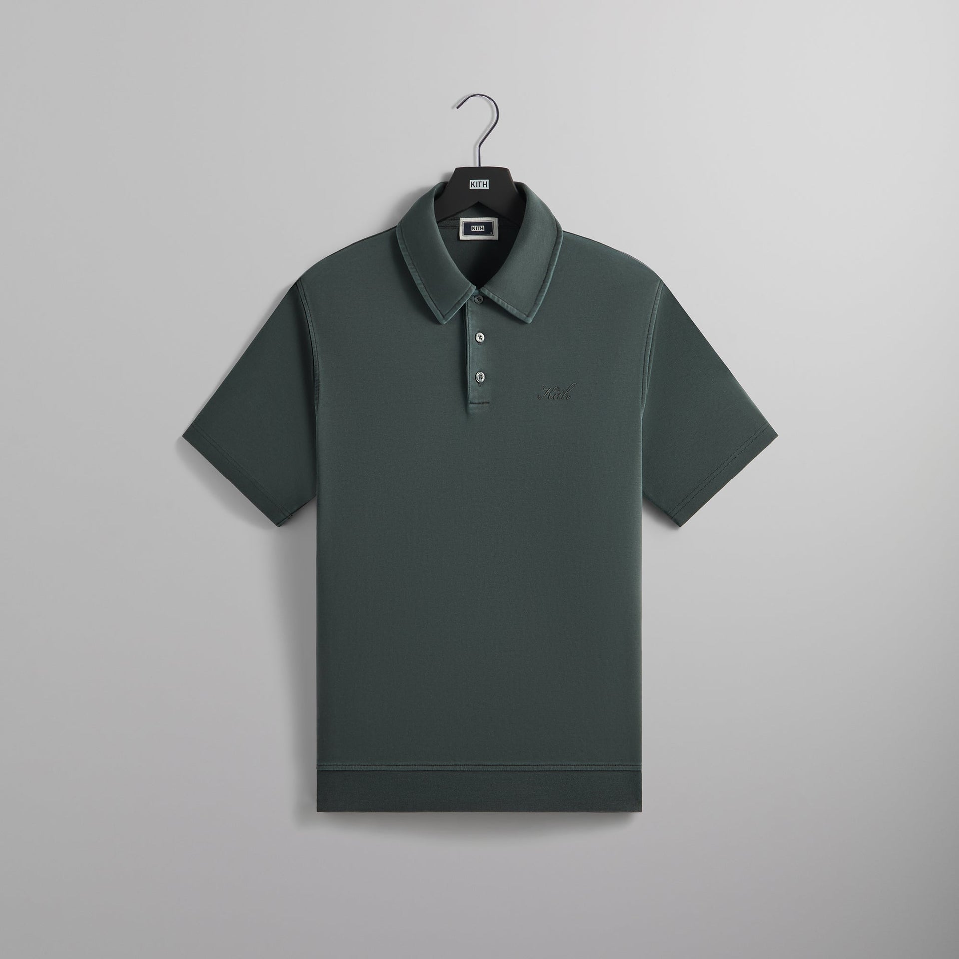 Kith Crystal Wash Interlock Graham Polo - Machine