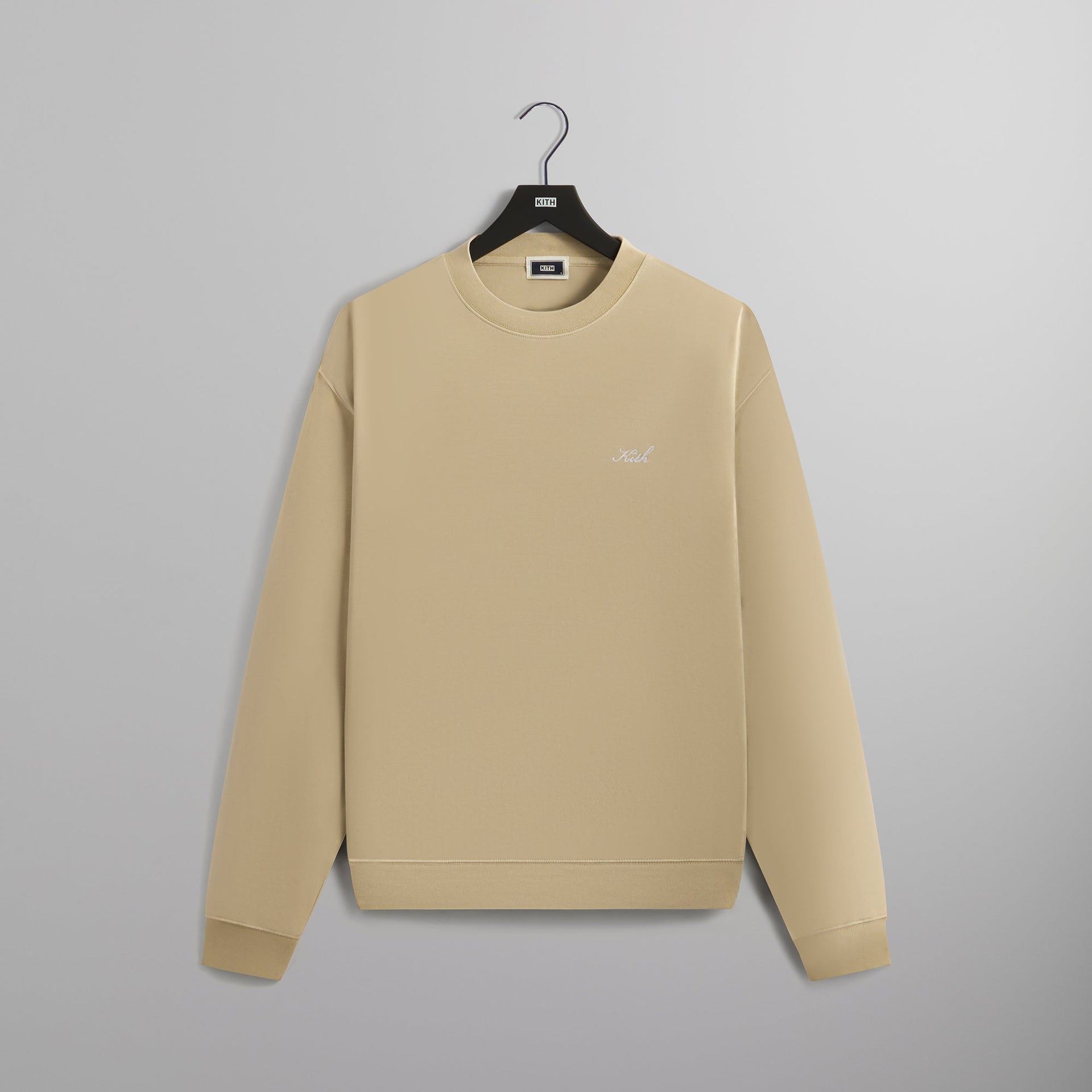 Kith Crystal Wash Interlock Vintage Crewneck - Oxide