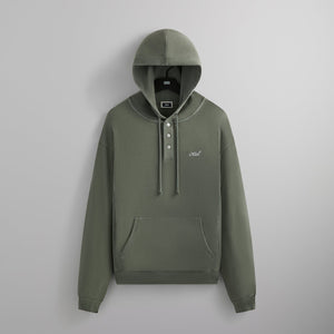 Kith Crystal Wash Interlock Williams IV Hoodie - Island