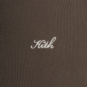 Kith Micro Waffle Drew Polo - Silo