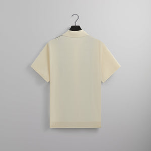 Kith Tilden Short Sleeve Button Up Polo - Sandrift