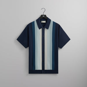 Kith Tilden Short Sleeve Button Up Polo - Nocturnal