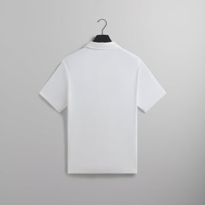 Kith Pique Drew Polo - White