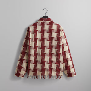 Kith Jumbo Houndstooth Overshirt - Bitters