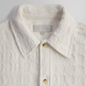 Kith Honeycomb Dobby Boxy Collared Overshirt - Skill