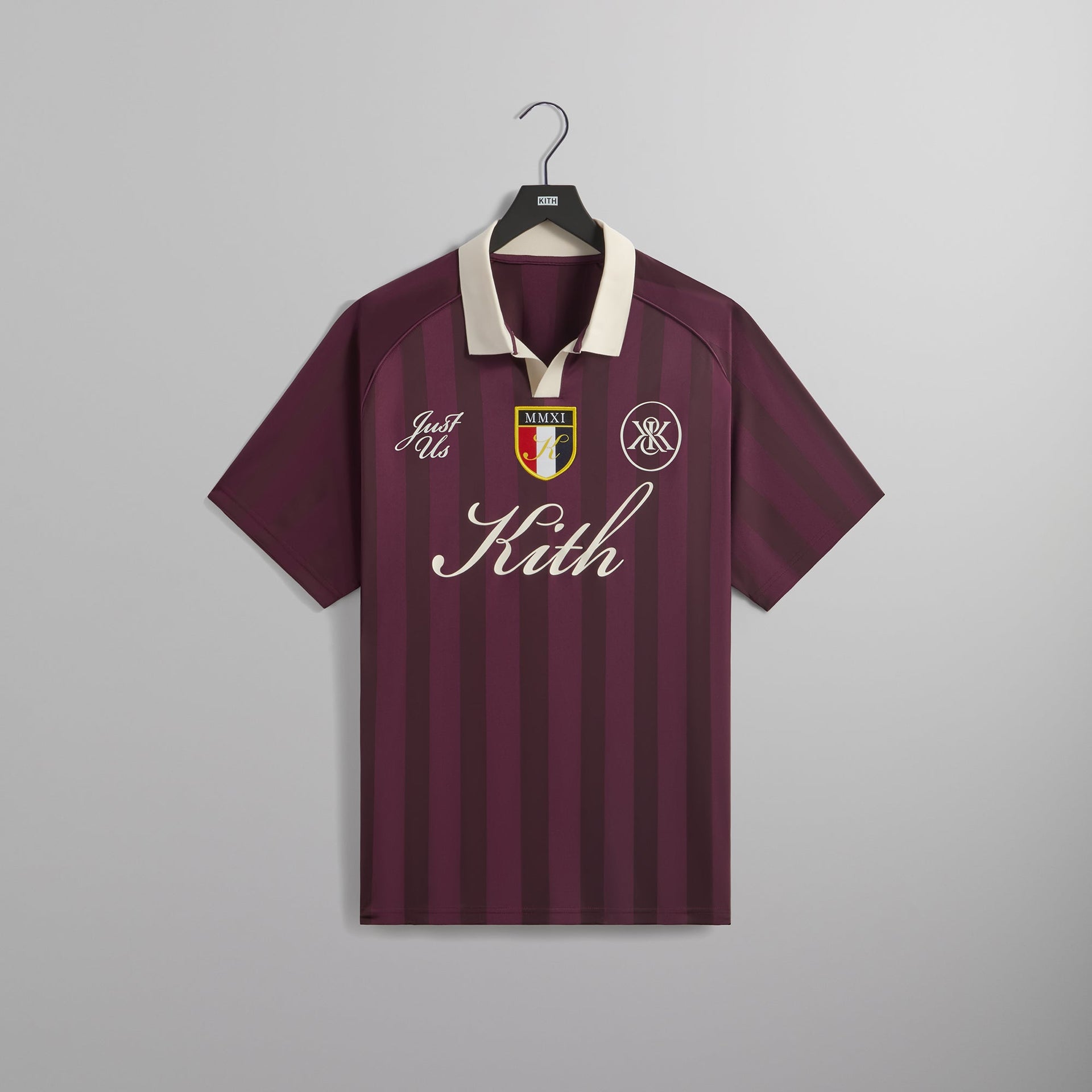 Kith Shadow Stripe Marcel Soccer Jersey - Rave