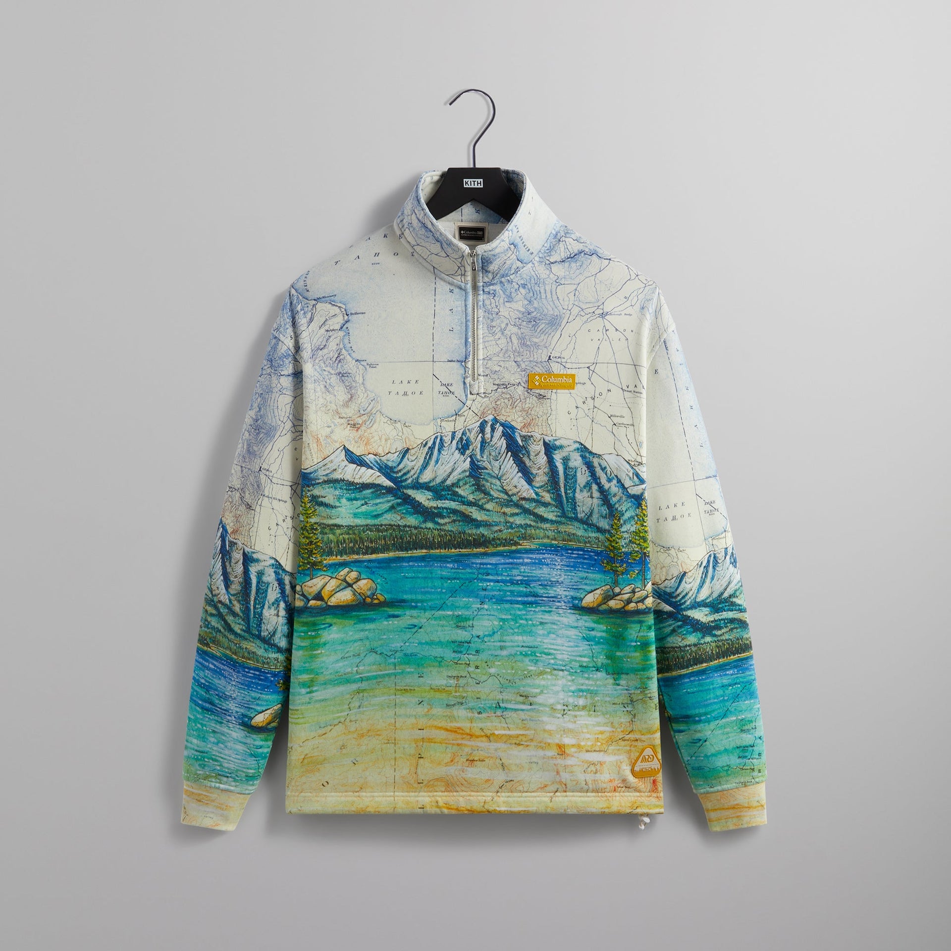 Kith for Columbia Lake Tahoe Quarter Zip - Chalk