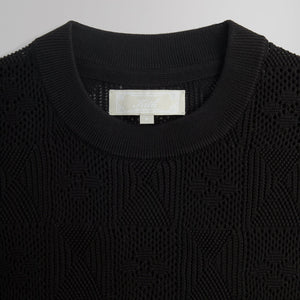 Kith Tilden Crochet Shirt - Black