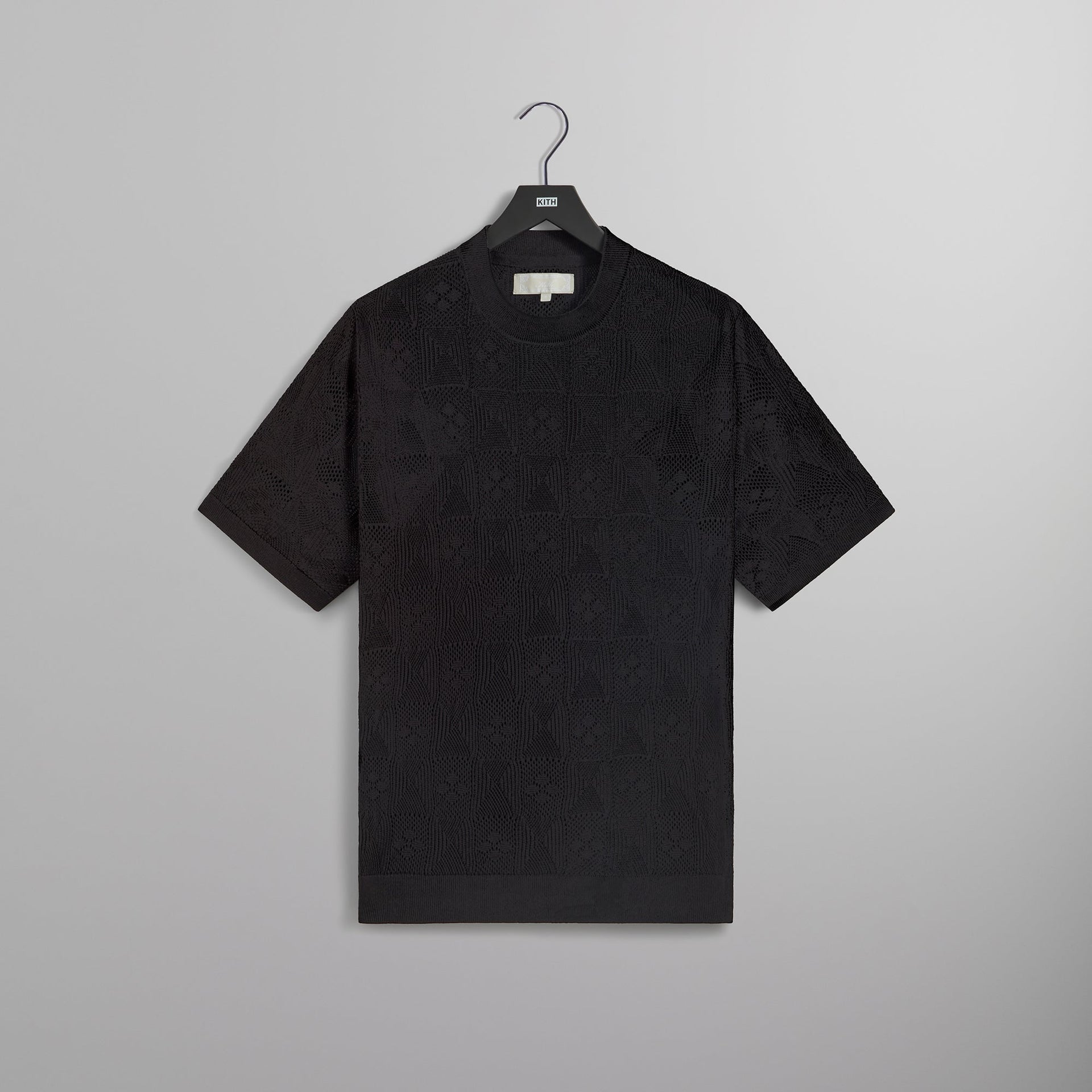 Kith Tilden Crochet Shirt - Black