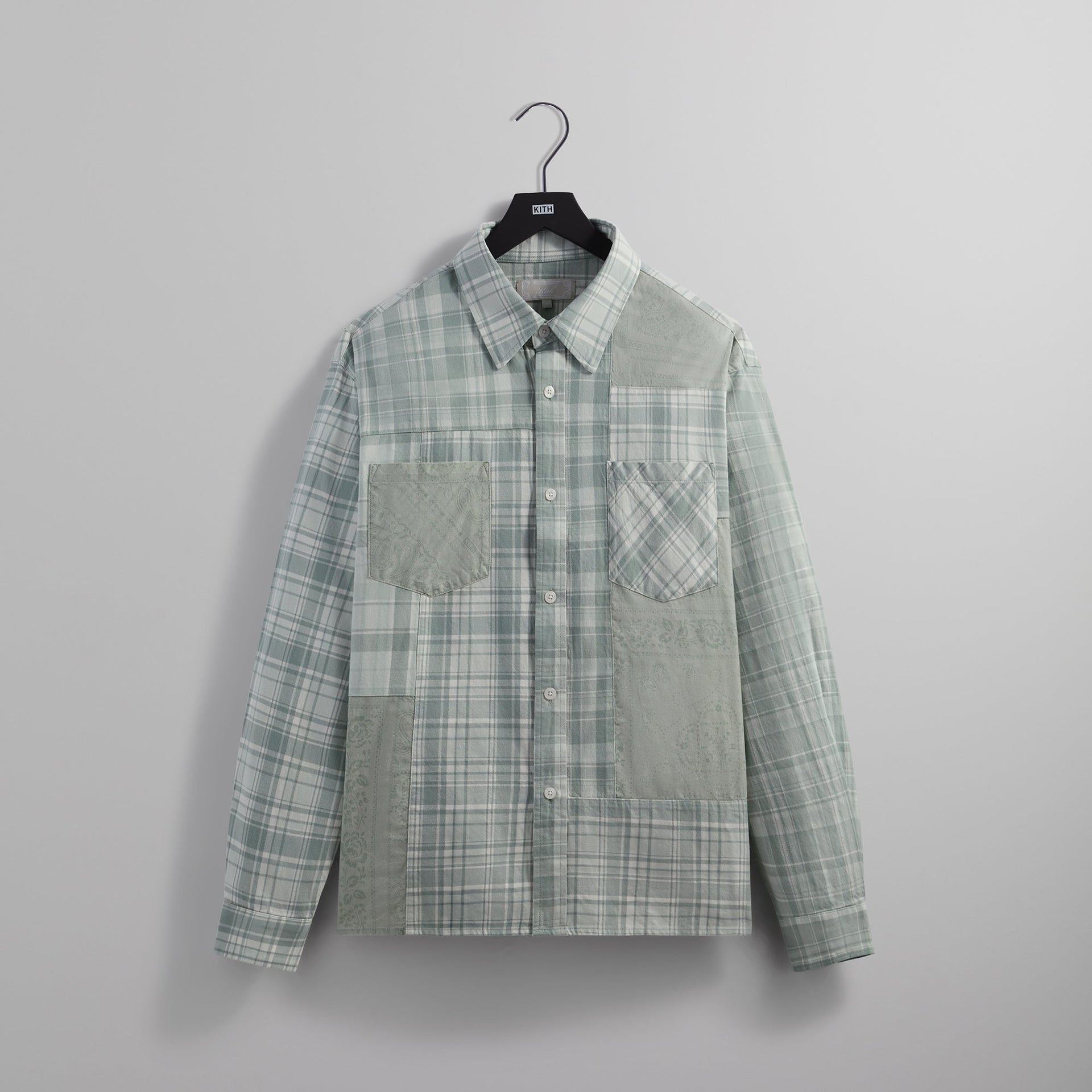 Kith Patchwork Jaydin Buttondown Shirt - Palais