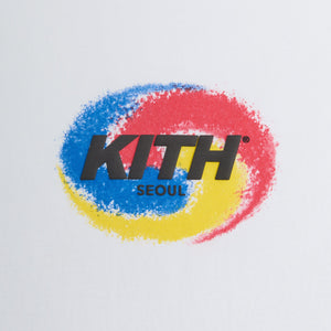 Kith Seoul Spiral Vintage Tee - White