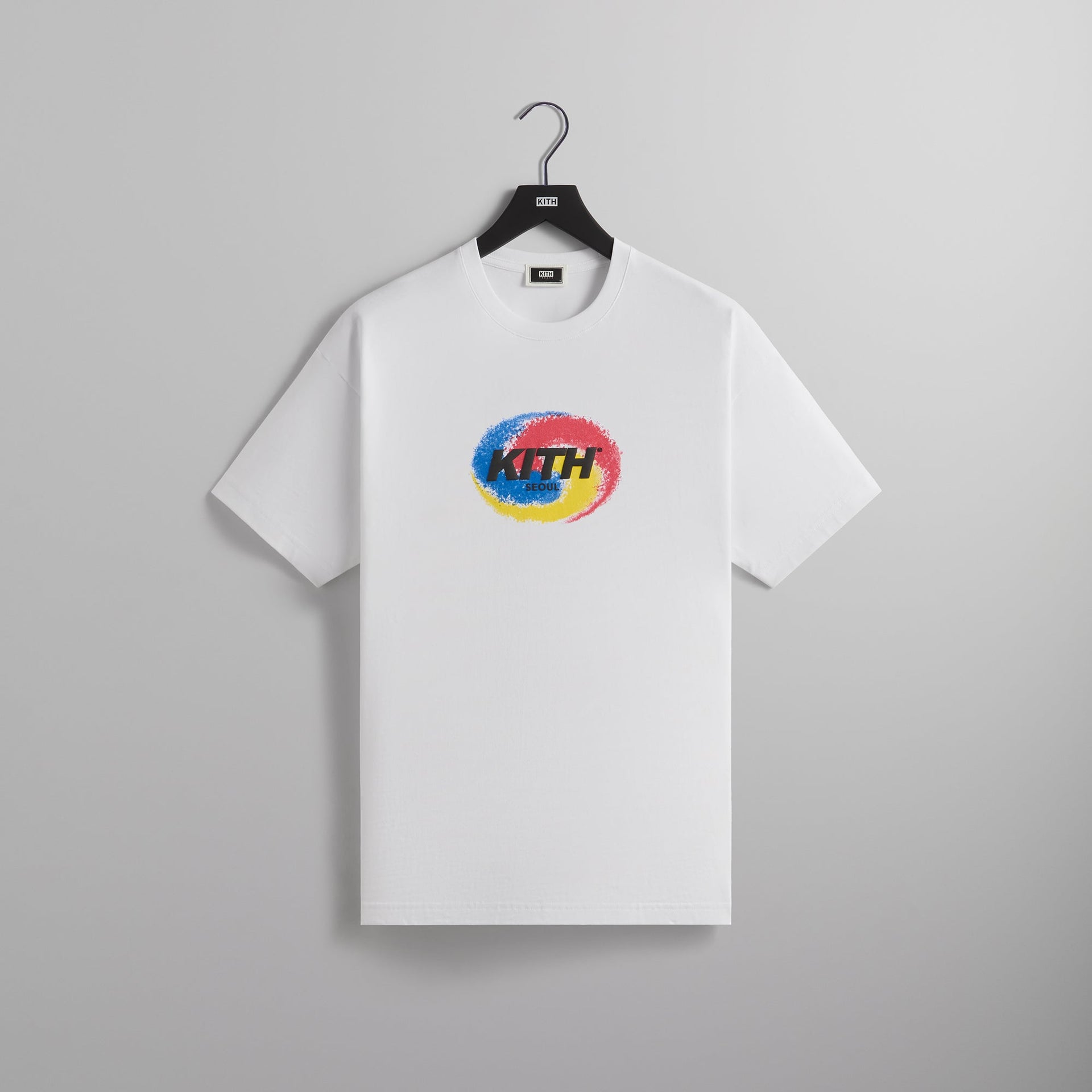 Kith Seoul Spiral Vintage Tee - White