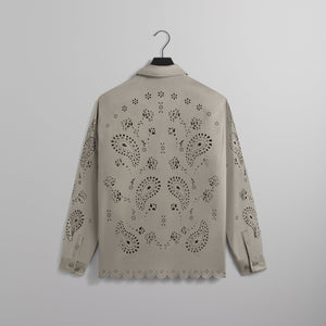 Kith Isaac Microsuede Long Sleeve Buttondown - Region