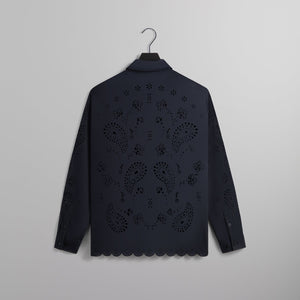 Kith Isaac Microsuede Long Sleeve Buttondown - Define