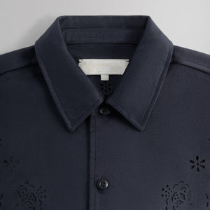 Kith Isaac Microsuede Long Sleeve Buttondown - Define