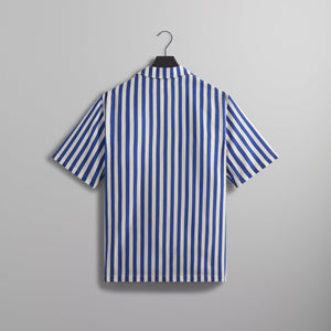 Kith Striped Thompson Camp Collar Shirt - Current