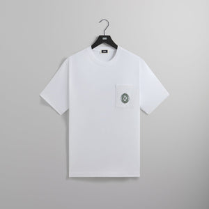 Kith & Kin Lace Crest Pocket Tee - White