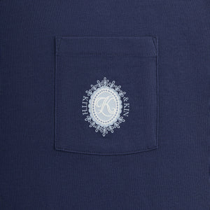 Kith & Kin Lace Crest Pocket Tee - Vista