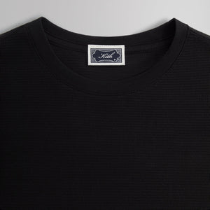 Kith Pointelle Mesh Heathrow Tee - Black