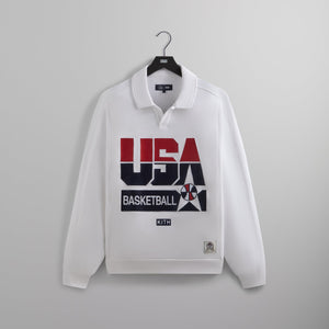 Kith for USA Basketball Nelson Collared Pullover - White