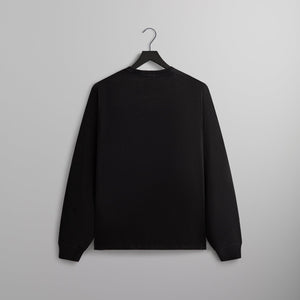 Kith Sueded Jersey Leonard Pocket Tee - Black