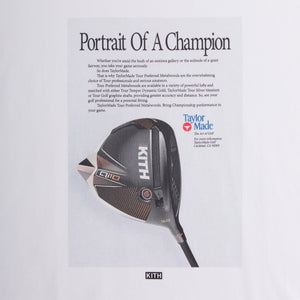 Kith for TaylorMade Champion Vintage Tee - White PH