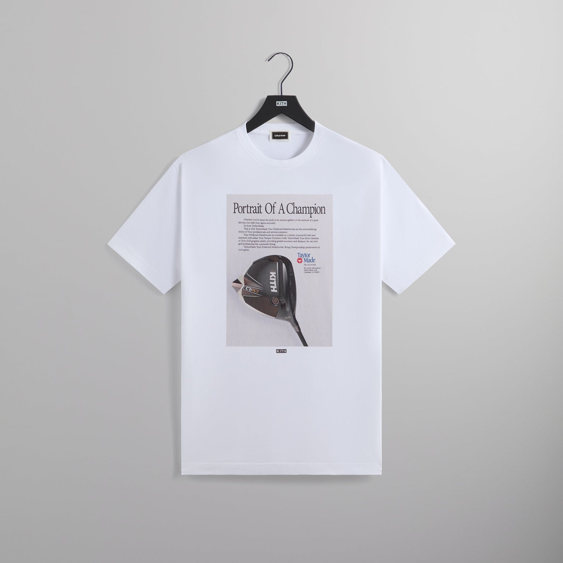 Kith for TaylorMade Champion Vintage Tee - White