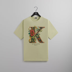 Kith Floral K Vintage Tee - Stoneware