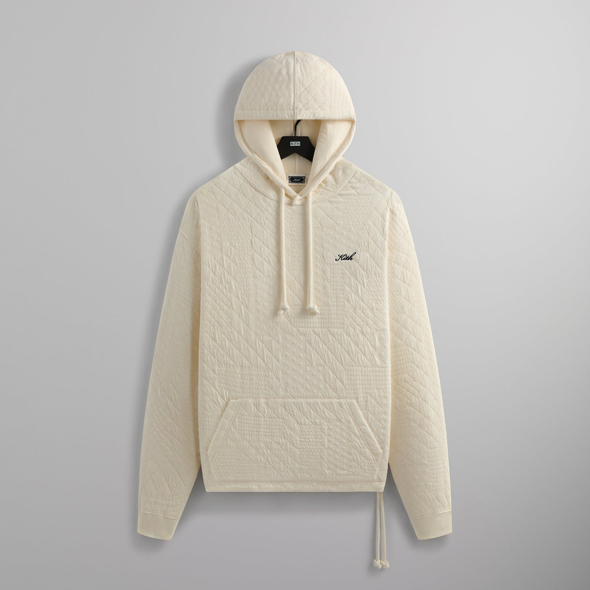 Kith Mixed Stitch Interlock Williams III Hoodie - Sandrift