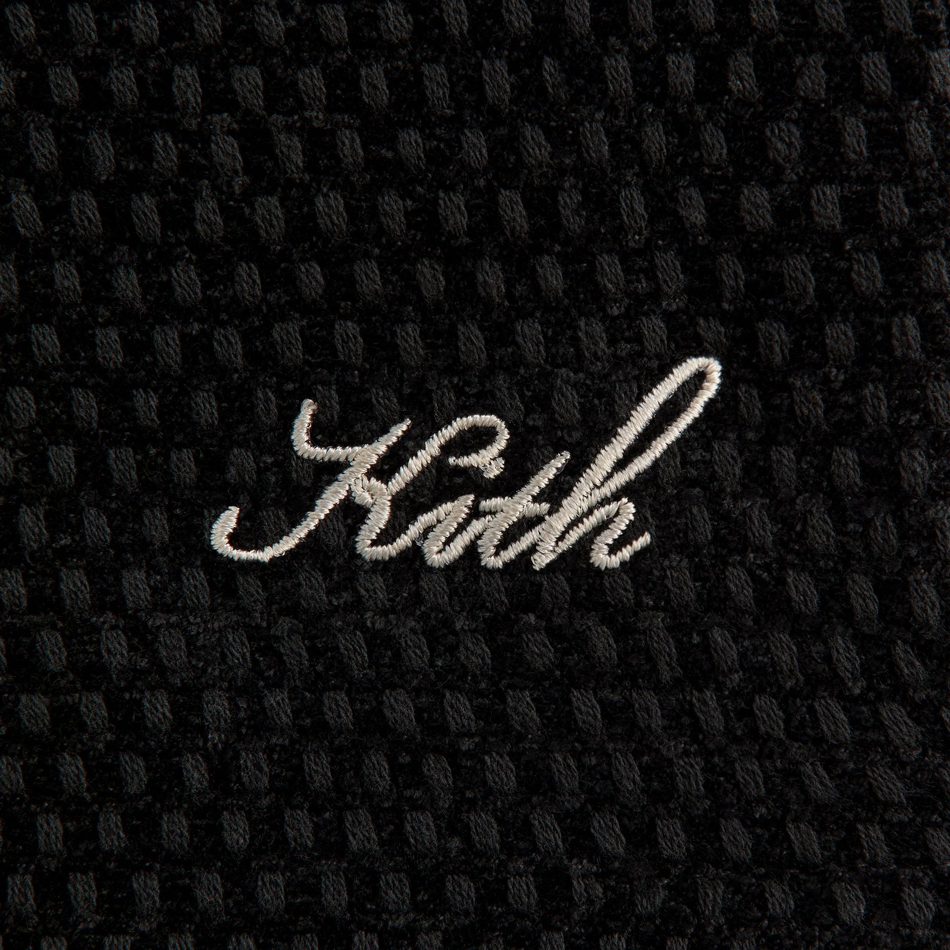 Kith Chenille Tweed Apollo Shirt - Black