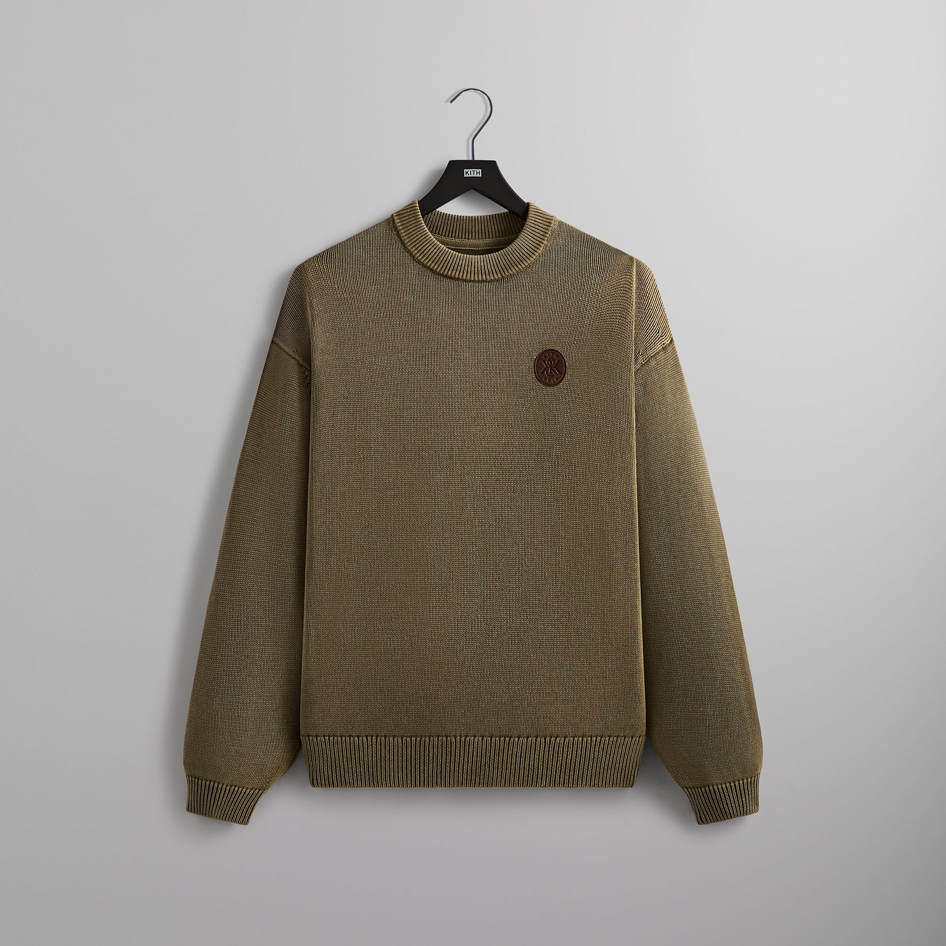 Kith Garment Dyed Lewis Sweater - Palomino