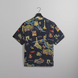 Kith Paris Thompson Camp Collar Shirt - Nocturnal